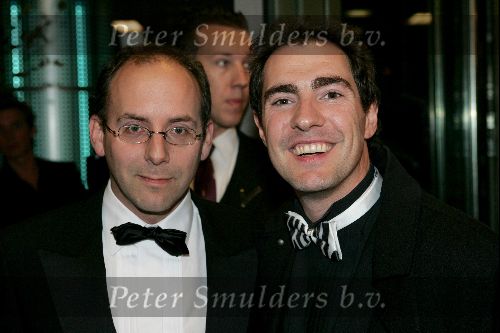 Amsterdam 21 oktober 2004
Uitreiking van de televizierring in HMH.
Johan Neijenhuis en Alain de la Vita
