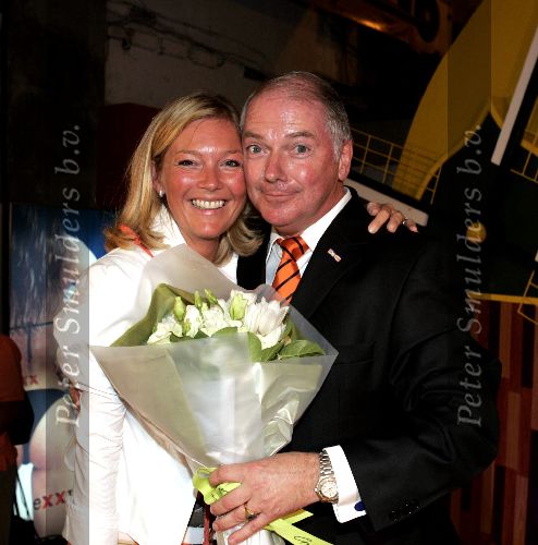 Hong Kong 8 oktober 2004
Princess Model of the world verkiezing.
Ronnie Tober en Karin v Kempen