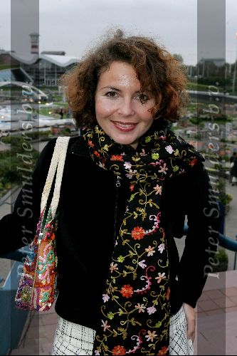 Den Haag 4 oktober 2004
Presentatie  van het plaatsen van het circustheater in Madurodam.  
Maaike Widdershoven