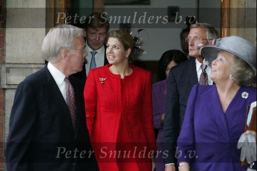 Den Haag 20 oktober 2004
Prinses Maxima bij Raad v State. 
Maxima en Prins Willem Alexander