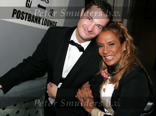 Amsterdam 21 oktober 2004
Uitreiking van de televizierring in HMH.
Patty Brard