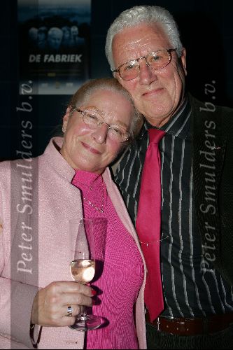 Amsterdam 28 oktober 2004
Presentatie dvd de Fabriek.
Paul v Gorcum met vrouw
