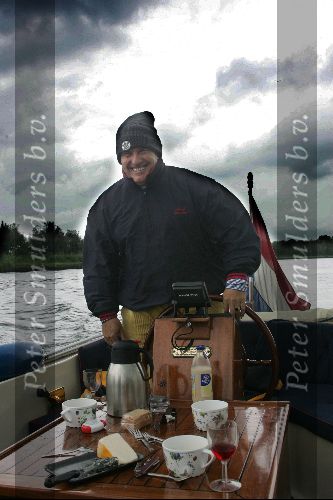 De Vecht 3 Oktober 2004
Varen met sloep
Peter smulders