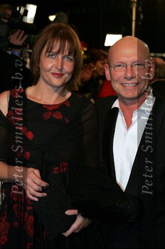 Amsterdam 21 oktober 2004
Uitreiking van de televizierring in HMH.
Sjoerd Pleisier met vriendin
