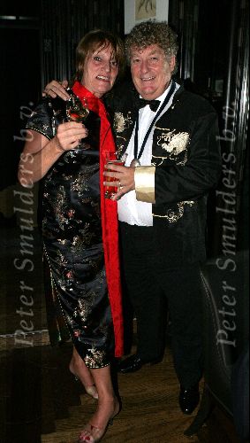 Hong Kong 11 oktober 2004
Princess Model of the world verkiezing.
Tony Eyk met vrouw
