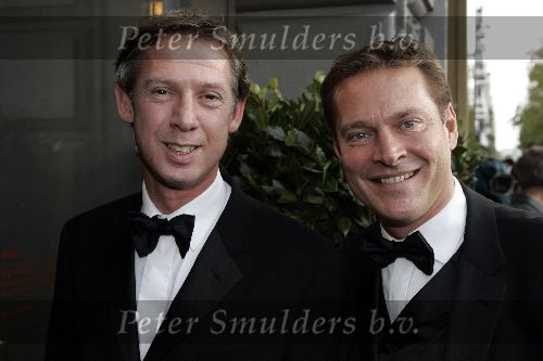 Amsterdam 2 oktober 2005
Premiere Beauty and the beast in Carre.
Albert Verlinde met zijn partner Onno Hoes