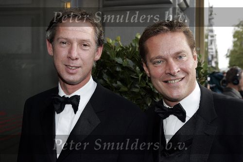 Amsterdam 2 oktober 2005
Premiere Beauty and the beast in Carre.
Albert Verlinde met Onno Hoes