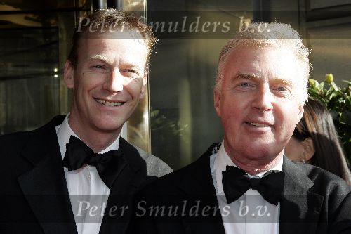 Amsterdam 2 oktober 2005
Premiere Beauty and the beast in Carre.
Andre v Duin met vriend