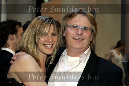 Amsterdam 21 oktober 2005
Uitreiking televizier ring in ij theater.
Annette Barlo met vriend Frank