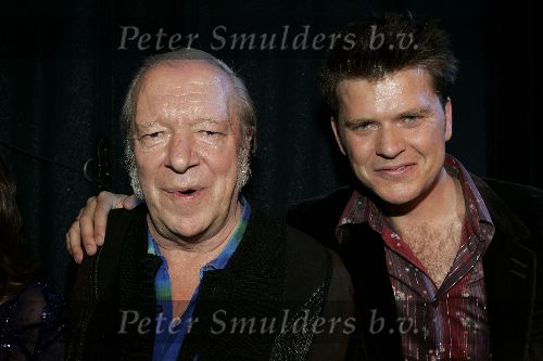 Alphen aan de Rijn 3 oktober 2005
Premiere Liesbeth List.
Beau v Erven Dorens met Ramses Shaffy
