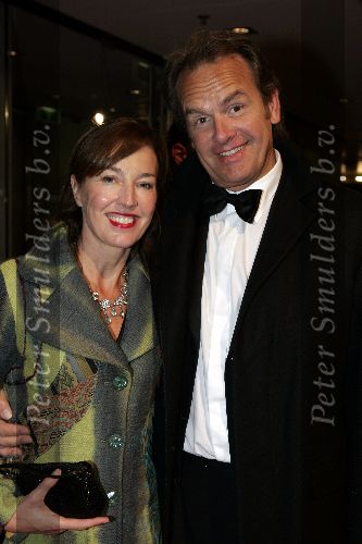 Amsterdam 21 oktober 2005
Televizierringuitreiking in ij theater.
Bert Kuizenga met vrouw