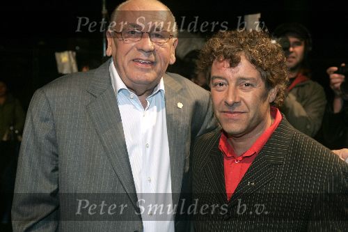 Amsterdam 19 oktober 2005
Premiere Kick off goal in  pathe arena.
Bobby Haarms met David Endt
