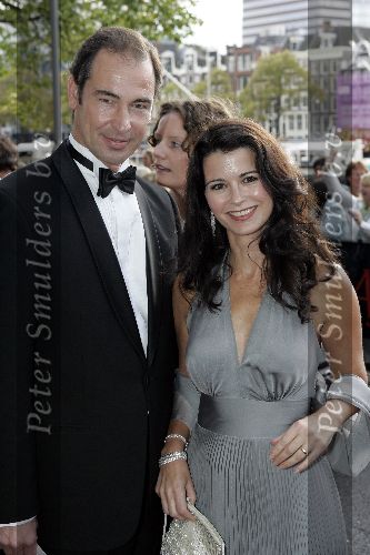 Amsterdam 2 oktober 2005
Premiere Beauty and the beast in Carre.
Erik de Vogel met Carolien de Bruin.