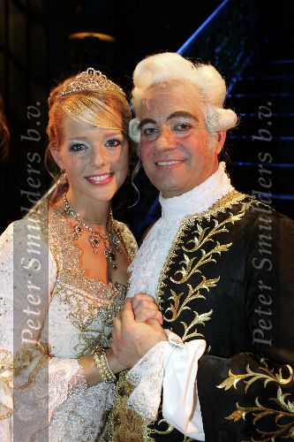 Amsterdam 2 oktober 2005
Premiere Beauty and the beast in Carre.
Carlo Boszhard met Chantal Janzen