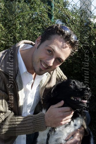Ouderkerk aan de Amstel 3 oktober 2005
Halsband van blinde geleide honden.
 Christoph Haddad