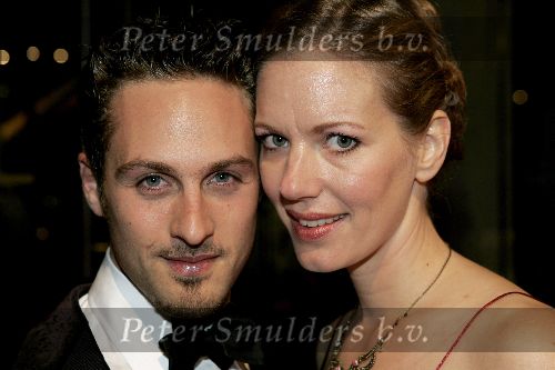 Amsterdam 21 oktober 2005
Televizierringuitreiking in ij theater.
Christoph Haddad met vriendin