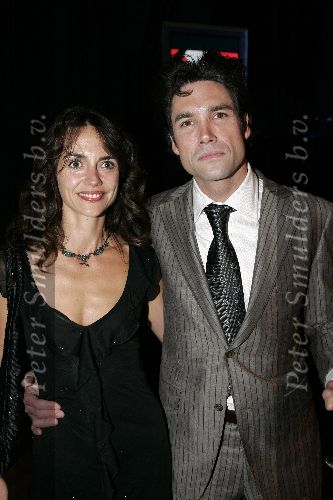 Amsterdam 10 oktober 2005
Esquire best geklede m an van 2005 verkiezing.
Daniel Boissevain met zijn vrouw