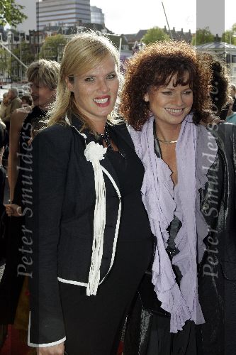 Amsterdam 2 oktober 2005
Premiere Beauty and the beast in Carre.
Dominique v Vliet zwanger met petra Berger