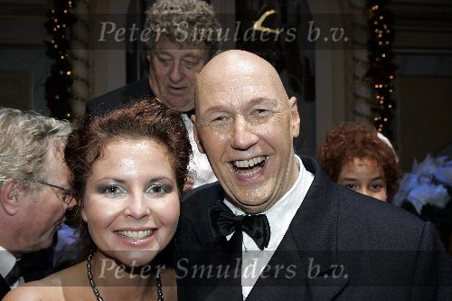 Tilburg 23 oktober 2005
Premiere Annie in stadsschouwburg Tilburg.
Edwin Rutten en Maaike Widdershoven
