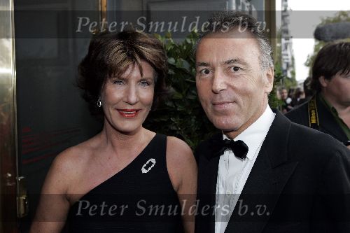 Amsterdam 2 oktober 2005
Premiere Beauty and the beast in Carre.
Eelco Brinkman met vrouw Janneke Brinkman