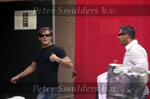 Hoofddorp 9 oktober 2005
Gerard Joling met zijn nieuwe vriend Jack v d Helm
