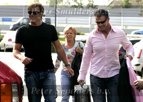 Hoofddorp 9 oktober 2005
Gerard Joling met zijn nieuwe vriend Jack v d Helm