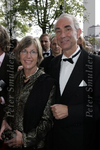 Amsterdam 2 oktober 2005
Premiere Beauty and the beast in Carre.
Gerd Leers met vrouw