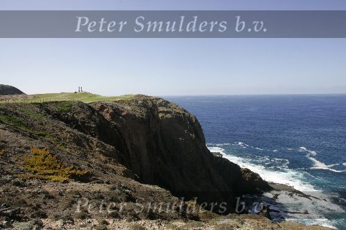 Porto Santo, 24 Oktober 2005
Golfbaan Porto Santo Madeira Portugal
Foto gemaakt vanaf tee hole 13 en op de achtergrond green hole 13