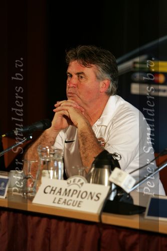 Eindhoven, 31 Oktober 2005
Persconferentie t.g.v. Championsduel PSV-AC Milaan
Guus Hiddink
© Foto Bart Bel