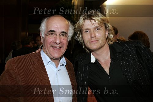 Alphen aan de Rijn 3 oktober 2005
Premiere Liesbeth List.
Frits Spits met Hans Klok