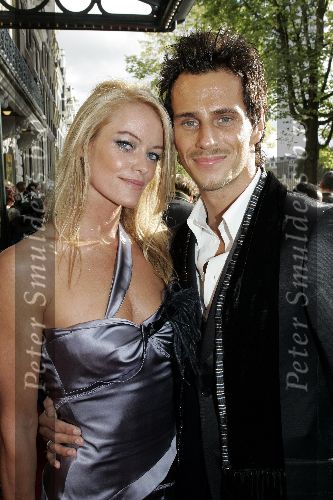 Amsterdam 2 oktober 2005
Premiere Beauty and the beast in Carre.
Inge de Bruijn met danspartner