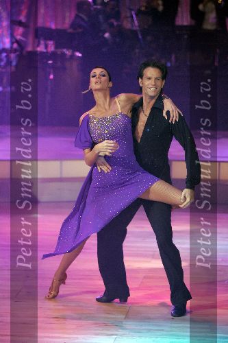Aalsmeer 15 oktober 2005
Finale dancing with the stars .
Irene v d Laar  met danspartner