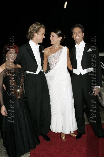 Aalsmeer 15 oktober 2005
Finale dancing with the stars . 
Irene v d Laar en Jim Bakkum met danspartners