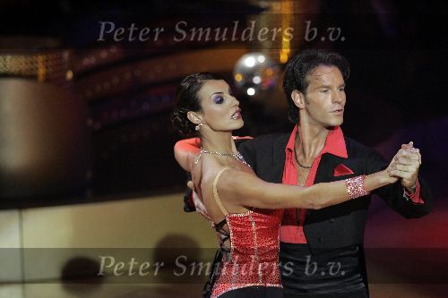 Aalsmeer 15 oktober 2005
Finale dancing with the stars .
Irene v d Laar met danspartner