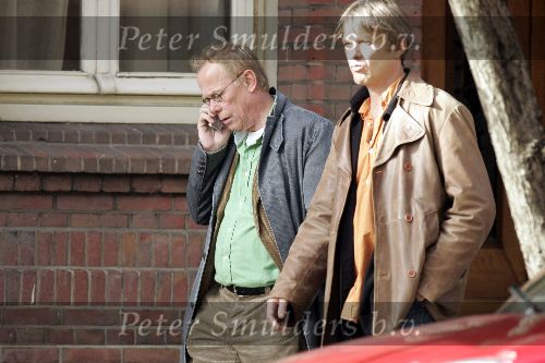 Amsterdam 26 oktober 2005
Jack Spijkeman met gsm op cornelis schuytstraat