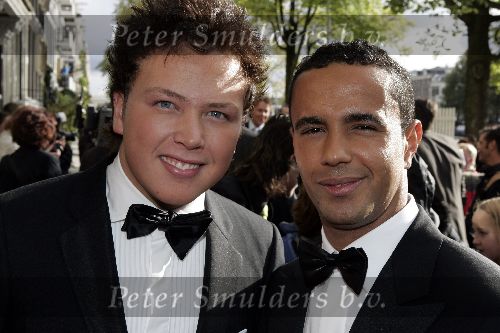 Amsterdam 2 oktober 2005
Premiere Beauty and the beast in Carre.
Jamai met vriend
