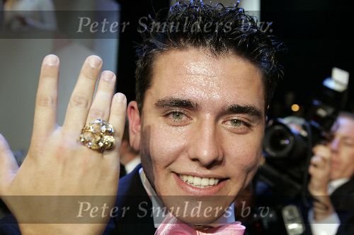 Amsterdam 21 oktober 2005
Uitreiking van de televizierring in thater aan het ij.
Winnaar jan Smit.