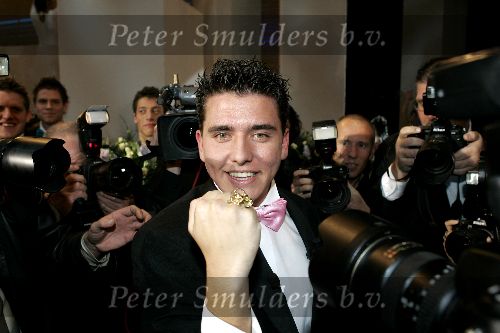 Amsterdam 21 oktober 2005
Uitreiking van de televizierring in thater aan het ij.
Winnaar jan Smit