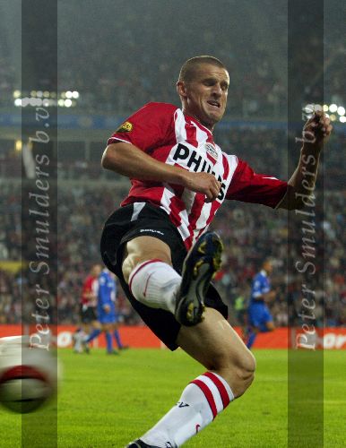 Eindhoven, 15 Oktober 2005
Kompetiewedstrijd Seizoen 2005/2006
PSV-AZ, eindstand 3-0
Jason Culina
© foto Peter Smulders BV