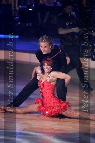 Aalsmeer 15 oktober 2005
Finale dancing with the stars .
Jim Bakkum met danspartner