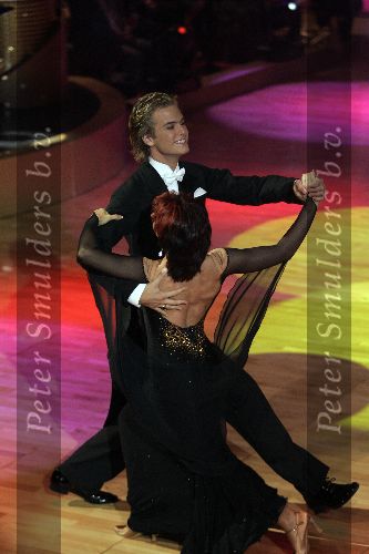 Aalsmeer 15 oktober 2005
Finale dancing with the stars .
Jim Bakkum met danspartner