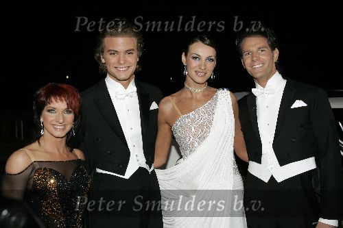 Aalsmeer 15 oktober 2005
Finale dancing with the stars .
Jim Bakkum en Irene v d Laar met danspartners