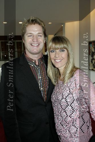 Tilburg 23 oktober 2005
Premiere Annie in schouwburg Tilburg.
Joke de Kruijf met Tony neef