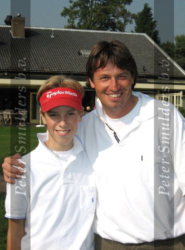 Hilversum, 6 Oktober 2005
Junior Smulders met Robert Jan Derksen
