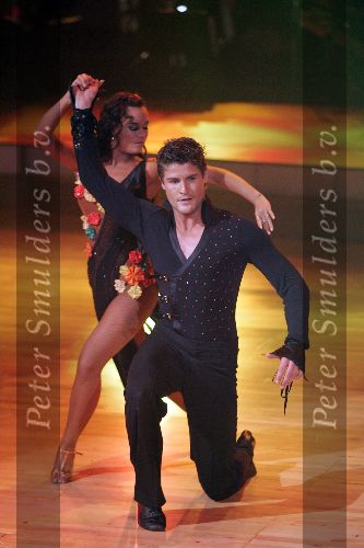 Aalsmeer 15 oktober 2005
Finale dancing with the stars .
Koertjan de Bruin met danspartner