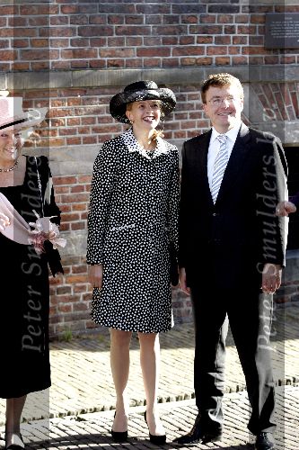 Naarden 20 oktober 2005
Trouwen Prins Floris en Aimee Sohngen in stadhuis Naarden.
Prins Friso en Mabel Wisse Smit en Koningin Beatrix