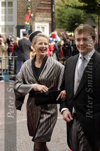 Naarden 22 oktober 2005
Huwelijk van Prins Floris en Prinses Aimee in kerk naarden.
Prins Friso en Mabel Wisse Smit