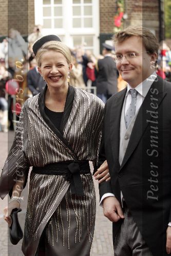 Naarden 22 oktober 2005
Huwelijk van Prins Floris en Prinses Aimee in kerk naarden.
Prins Friso en Mabel Wisse Smit