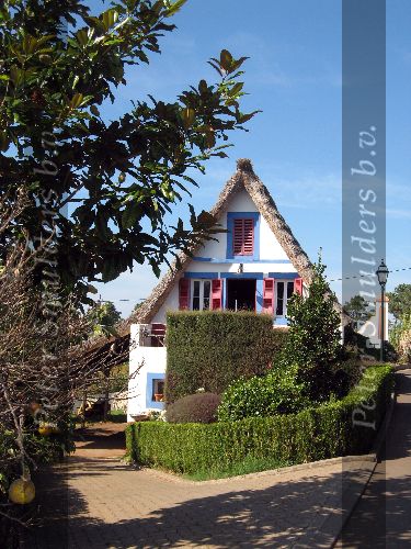 Het eiland Madeira ( behorend bij Portugal )
Een typische arbeiderswoning