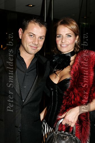Amsterdam 21 oktober 2005
Televizierringuitreiking in ij theater.
Mariska Hulscher met vriend Arie Schouwenaar
